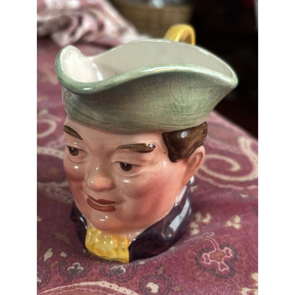 Vintage Beswick Ware  1204 England Toby Mug Mr. Varden  3.25"  Pristine